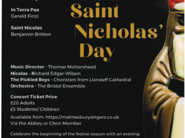 The Malmesbury Singers - A Concert for Saint Nicholas' Day 